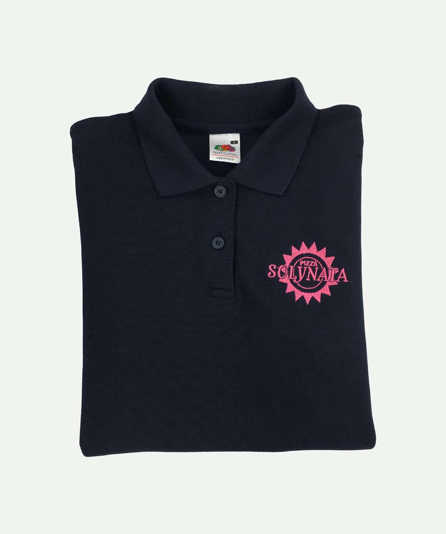 Women's embroidered polo shirt